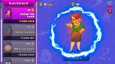 Piss Off the Teacher: Clicker - Screenshot 1