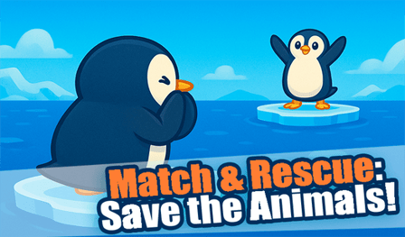 Match & Rescue: Save the Animals!
