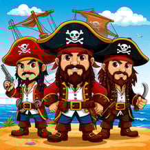 Pirate three in a row