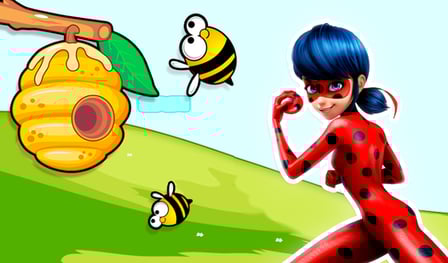 Aiuto Lady Bug: proteggerla dai suoi nemici!