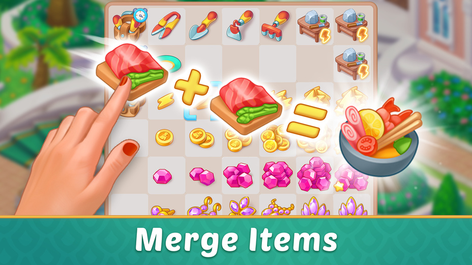 Mansion Tale: Merge Secrets cover