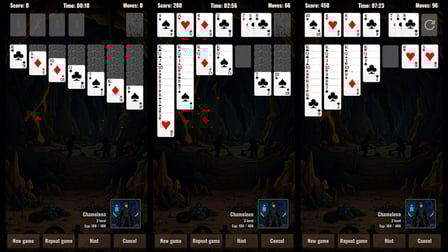 Solitaire: Heroes Evolution - Screenshot 1