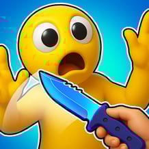 Ninja vs Ragdolls: Sharp Knife Throw!