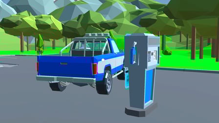Gas Station Simulator with Aliens - Screenshot 3