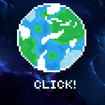 Educational clicker about planets