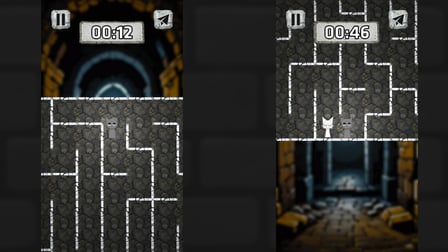 Sprunki: Help Gray find Wenda in the maze! - Screenshot 2