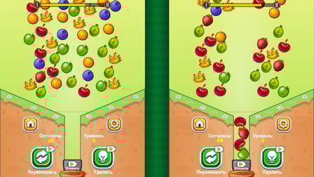 Drop and remove fruits! - Screenshot 2