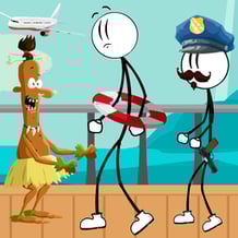 Stick Escape from Plane and Ship