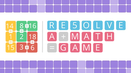 RESOLVE a math game