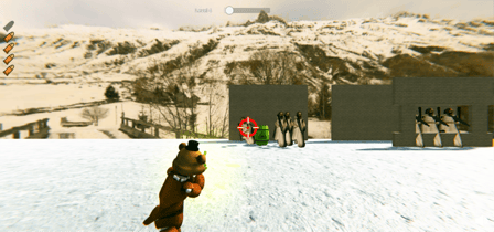 Freddy VS Evil Granny Shooter Rush - Screenshot 1