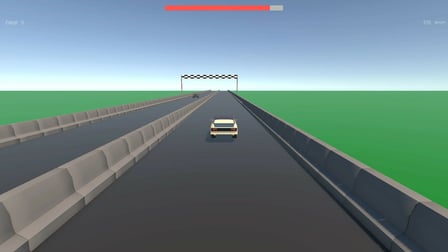 Super Drag Battle - Screenshot 1