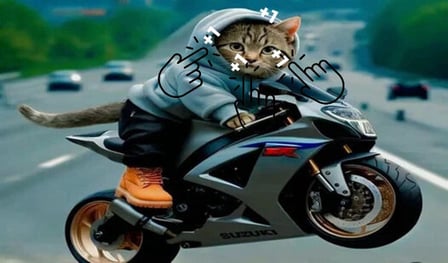 Clicker: chłopcy na motocyklach