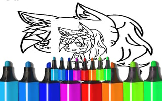 Anime Wolf Girl Coloring Pages