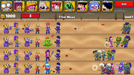 Brawlers vs Zombies - Screenshot 2