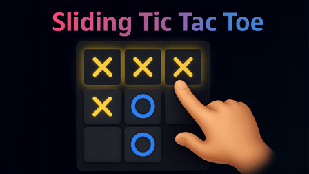 Sliding Tic Tac Toe