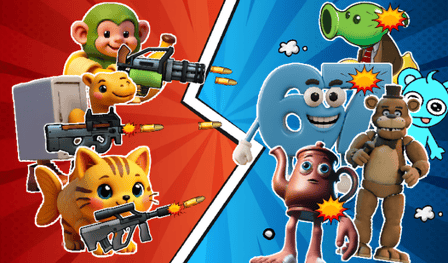 Brainrot Battle: Fight and Defeat Enemies