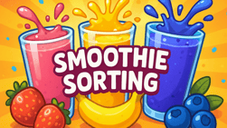 Smoothie Sorting Game – Color Puzzle Challenge