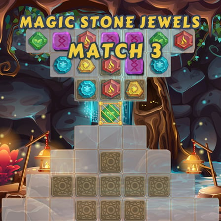 Magic Stone Jewels Match 3