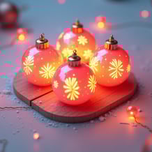 Christmas Bauble Merge 2048