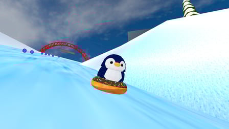 Snow Sledding - Screenshot 3
