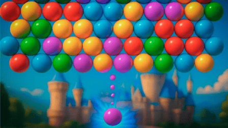 Bubble Shooter in 2048!