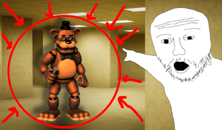 FNAF: Freddy in The Backrooms