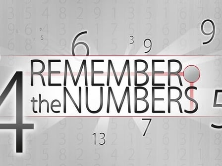 Remember the numbers