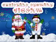 Christmas Snowman Jigsaw Puzzle
