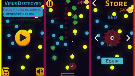 Virus Destroyer - Screenshot 3