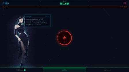 Signal Empire: cyberpunk clicker - Screenshot 3