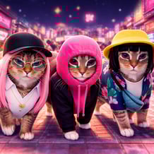 Feed the cats with memes