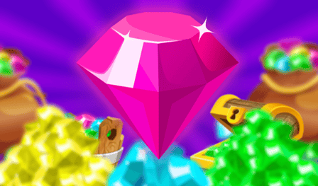 Conecte Diamantes: Colete Um Barril De Diamantes