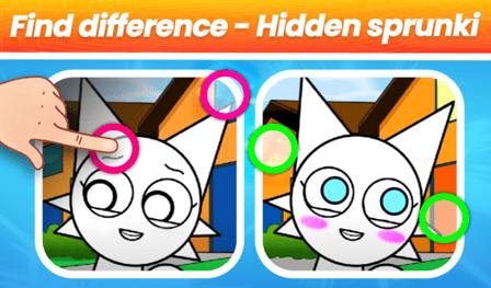 Find difference - Hidden sprunki