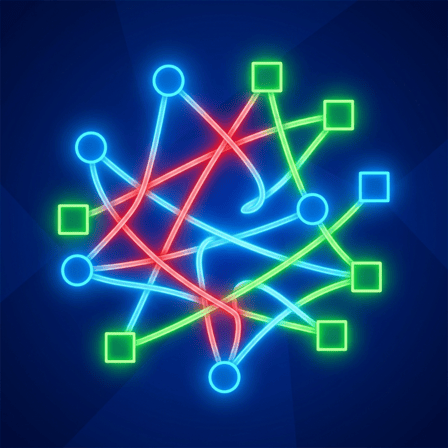 Untangle Threads - Number Games puzzle game thumbnail