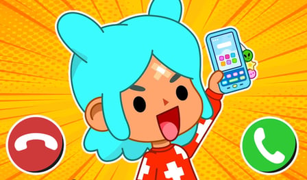 What's hidden in Rita's phone in Toca and Buca!