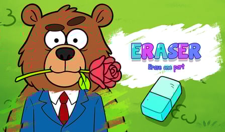 Eraser: erase one part