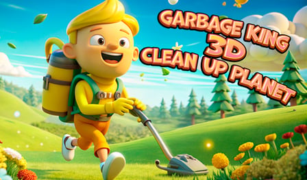 Garbage King 3D: Clean Up Planet