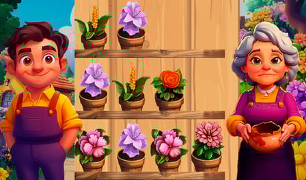Flower Rescue: Sort Game