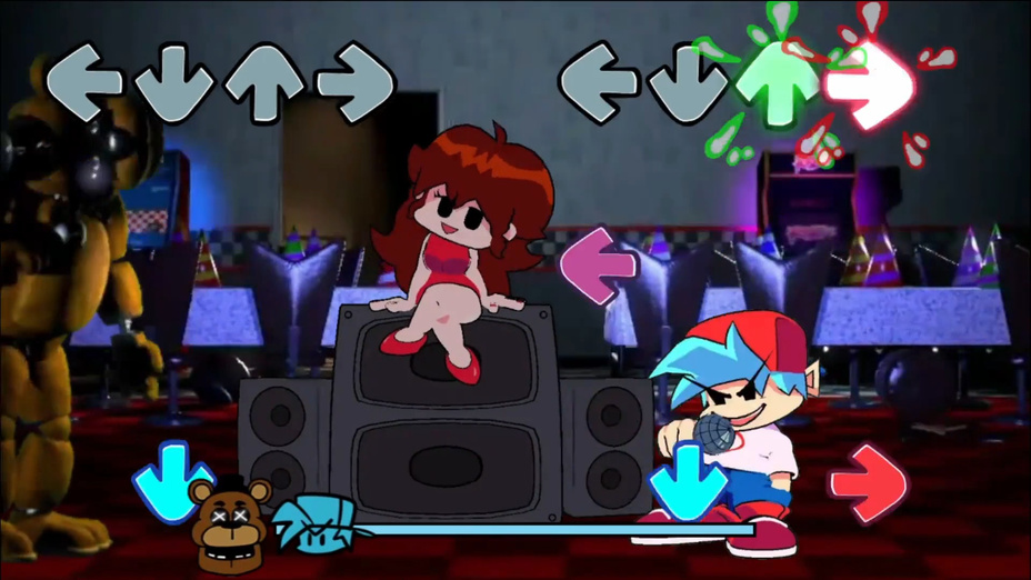 Friday Night Funkin vs FNAF 1 cover