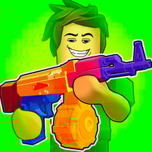 Blocks Shooter 3D! Run, Shoot, Merge Weapons!