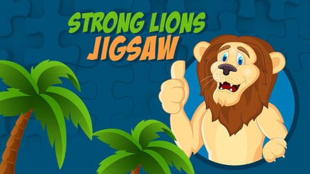 Strong Lions Jigsaw