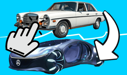 Mercedes clicker evolution