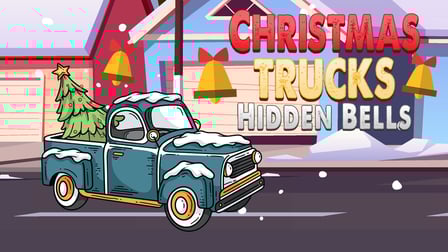 Christmas Trucks Hidden Bells