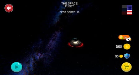 The Space Fleet - Screenshot 1