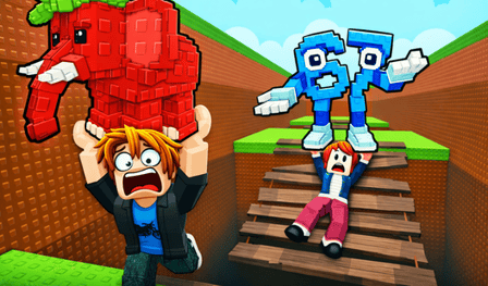 Brainrot's Falling Bridge: Online