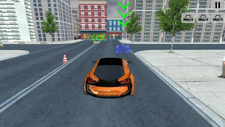 City Car Pick And Drop Game - Screenshot 1
