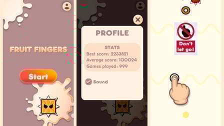 Fruit Fingers - Screenshot 1