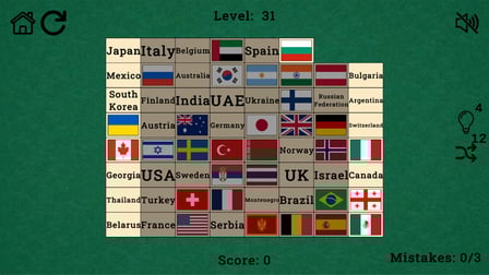 Mahjong Guess the Flag - Screenshot 5