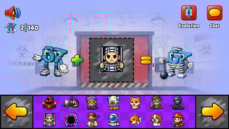 Alchemy 67 create all evolutions! - Screenshot 1