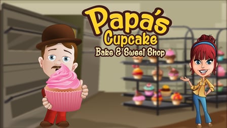 Papas Cupcakes Cooking Games